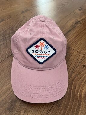 Soggy Dollar Youth Baseball Hat Pink 100% Cotton Legacy